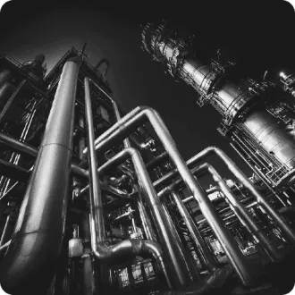 Petrochemical refinery pipeline inspection for corrosion and wall thickness in Gauteng