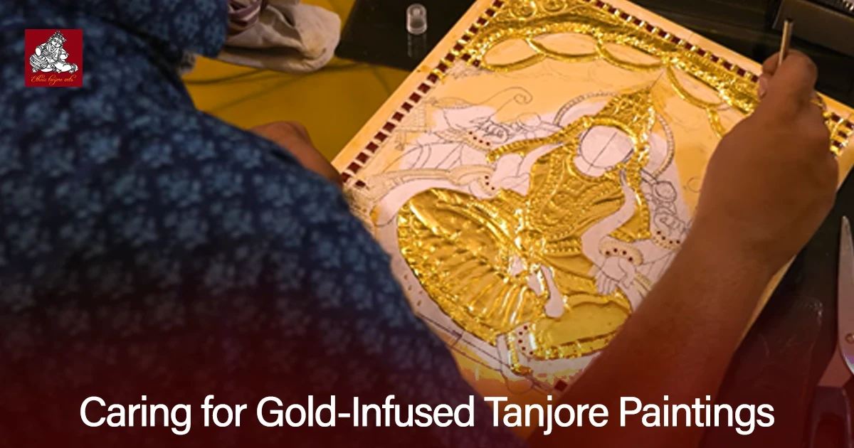 gold tanjore paintings