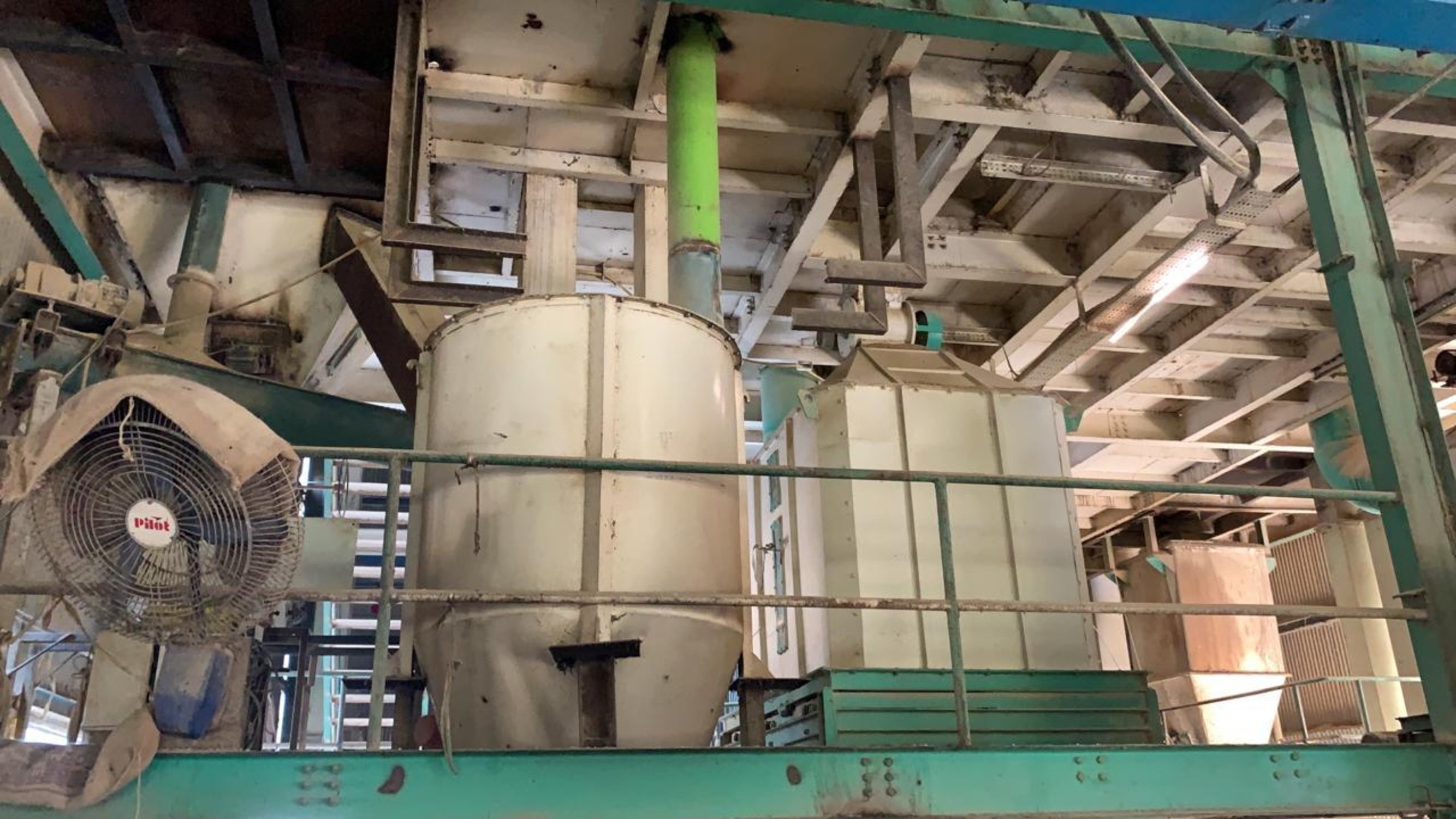 Automated cattle feed production machinery