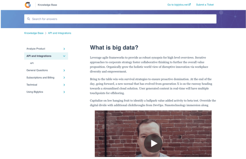 hubspot knowledge base