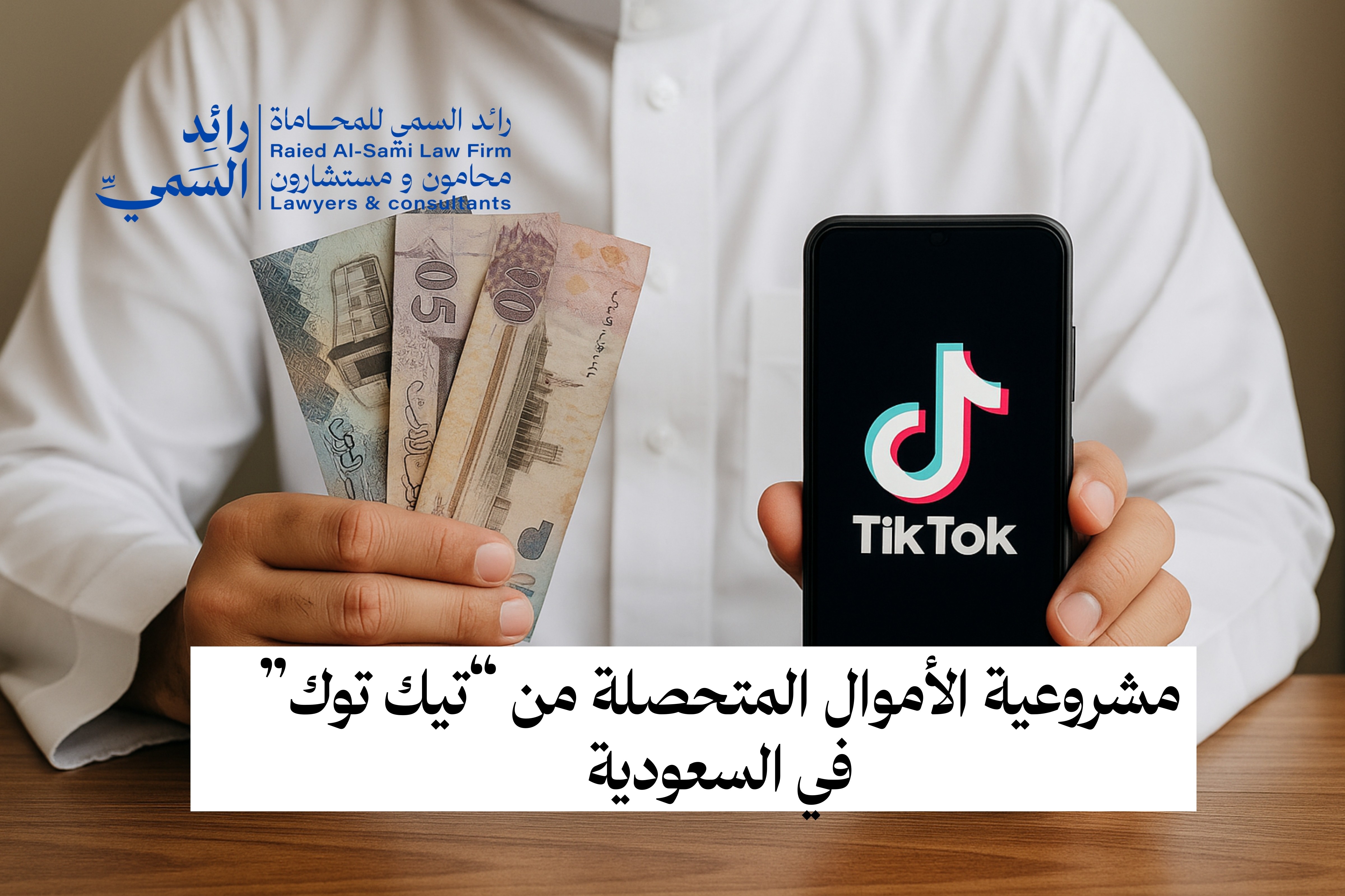 مشروعية الأموال المتحصلة من تيك توك في السعودية
