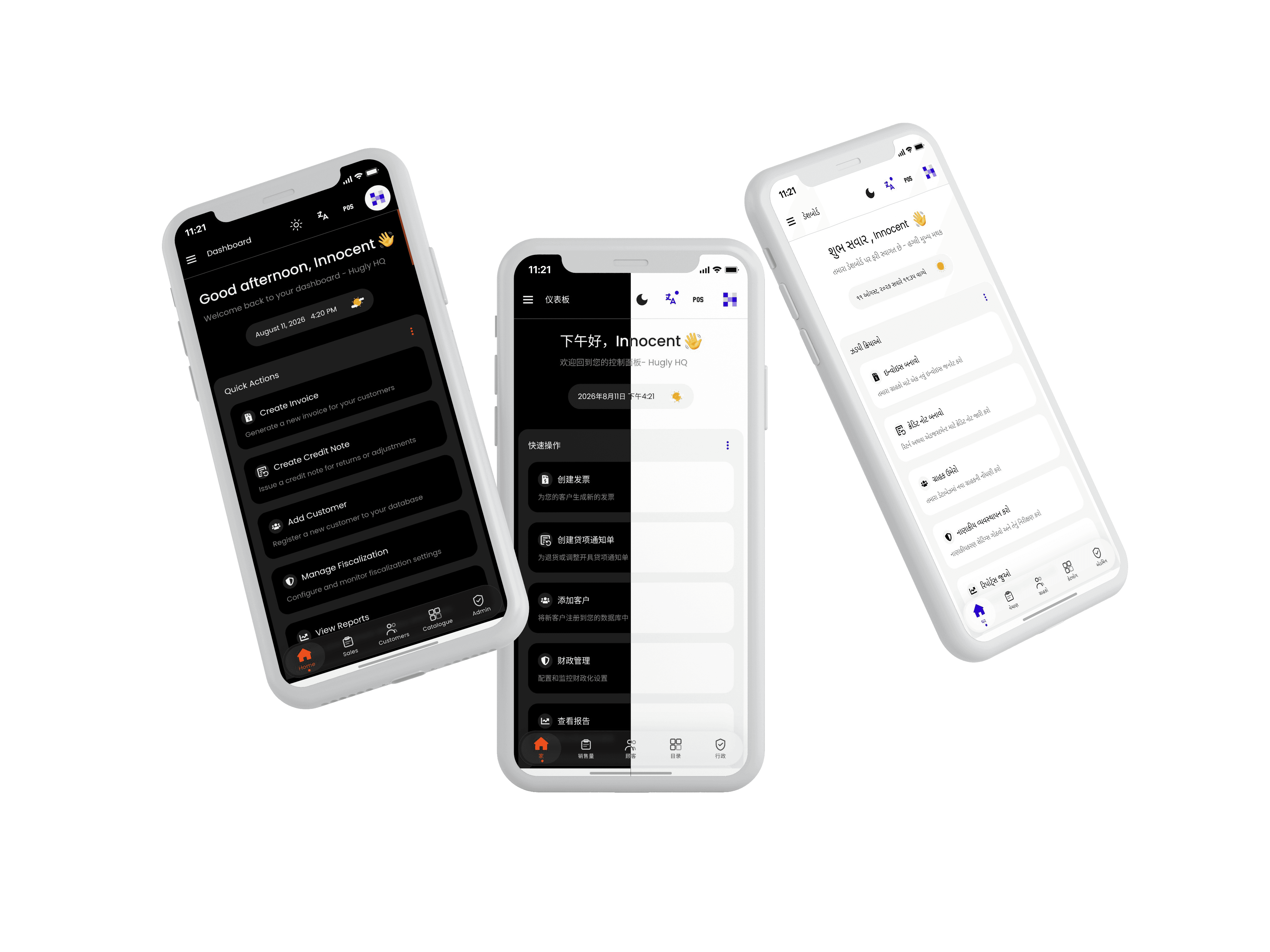 black Android smartphone