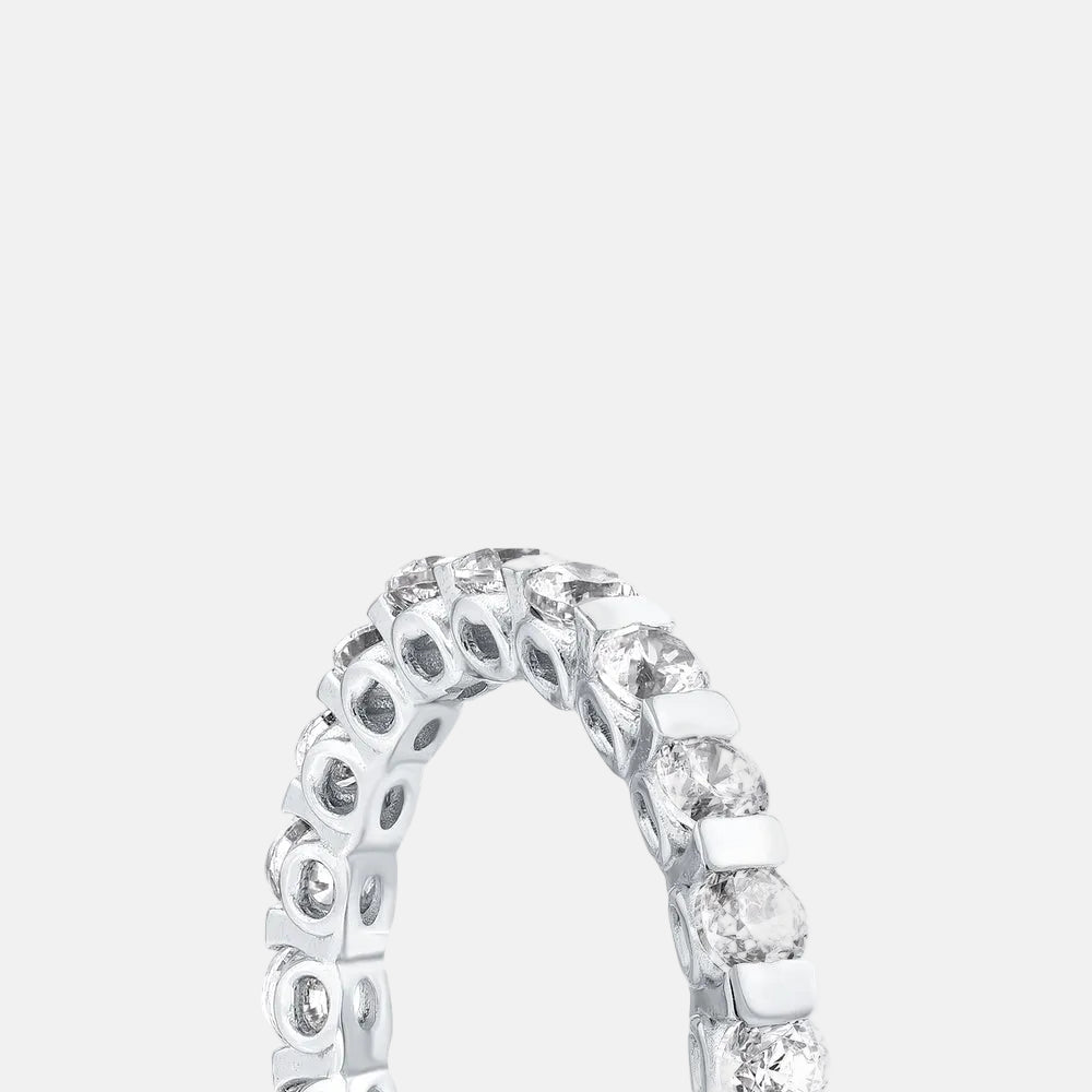 Assos Pırlanta 14 Ayar Altın Işıltılı ve Zarif Tamtur Yüzük