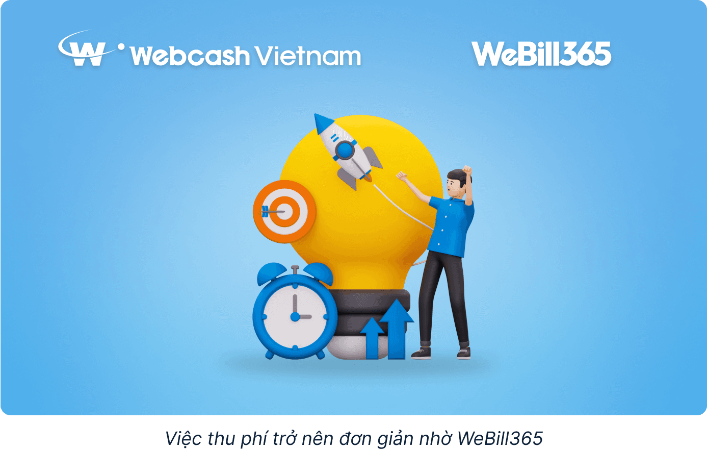 Việc thu phí trở nên đơn giản nhờ WeBill365