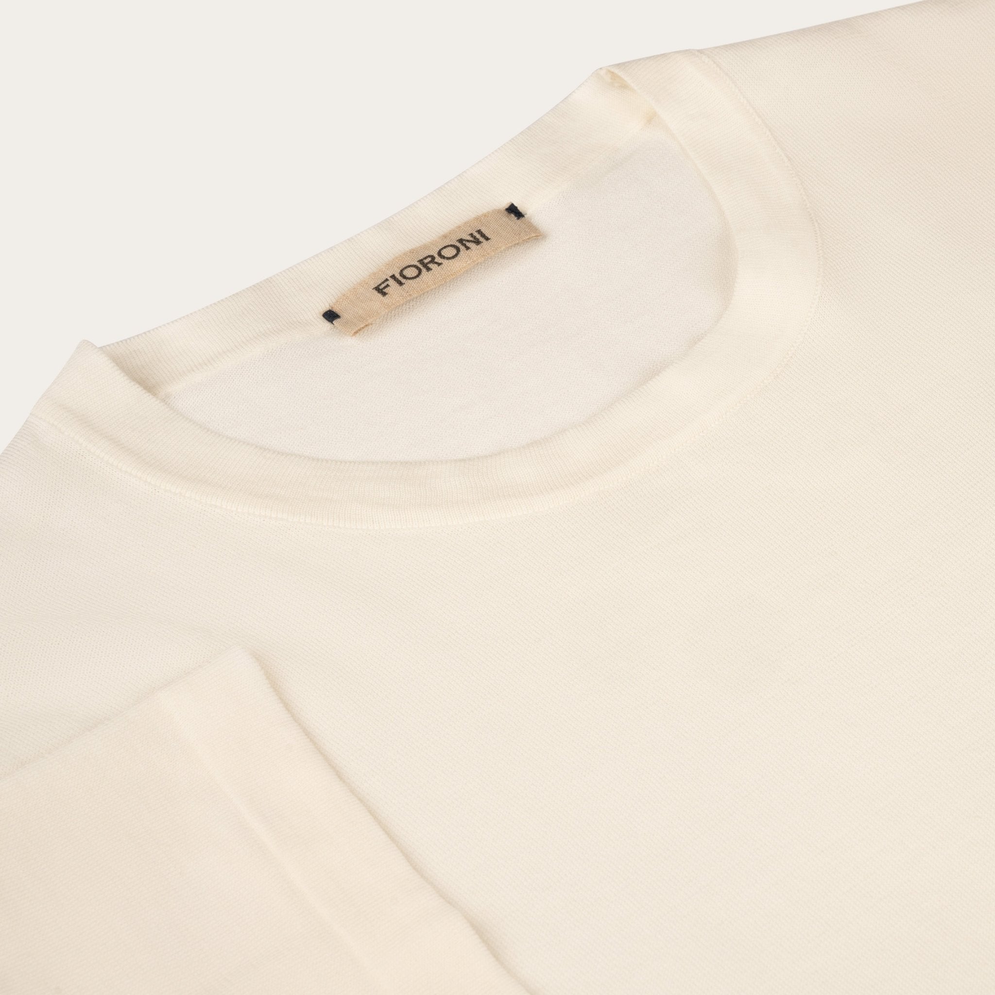 Lightweight Cotton T-Shirt style sweater - Mandelli UK