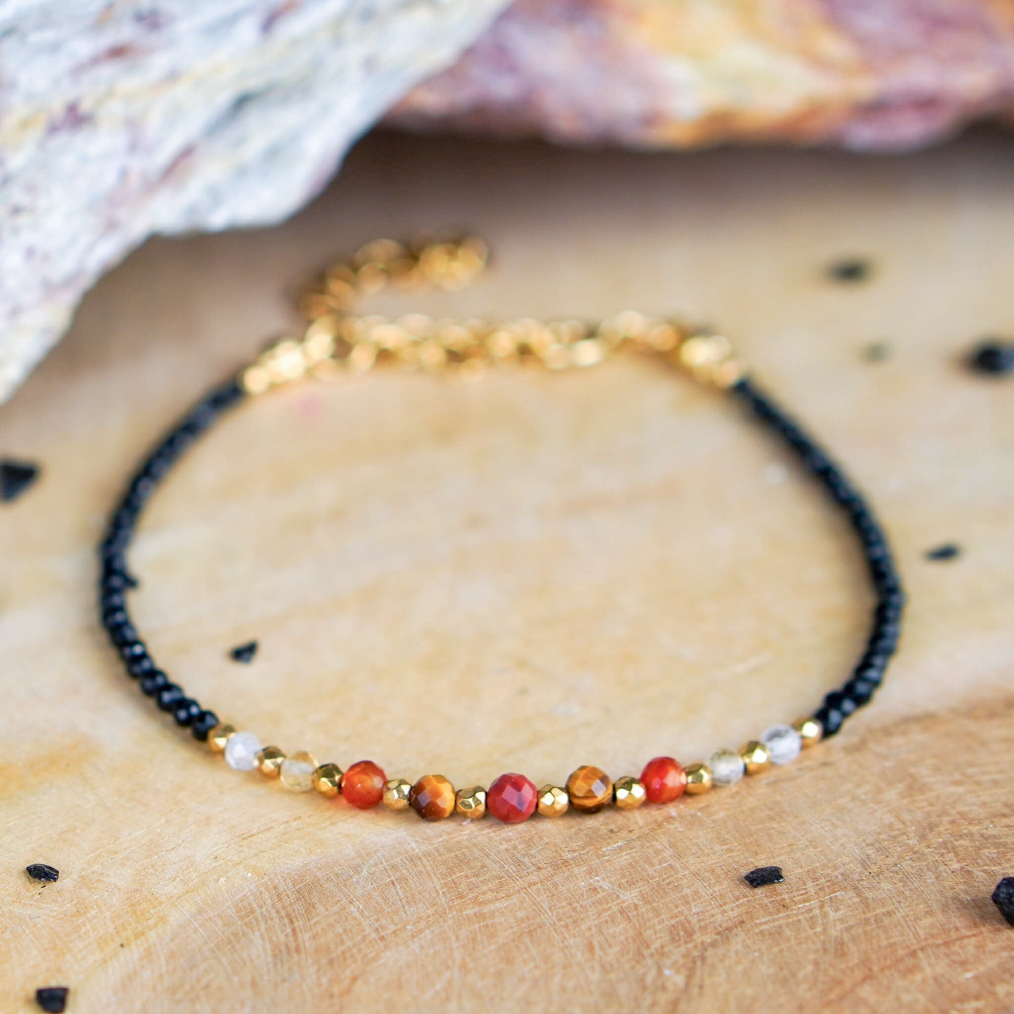 Damskie bransoletki astrologiczne znak zodiaku Bliźnięta kamienie urodzeniowe