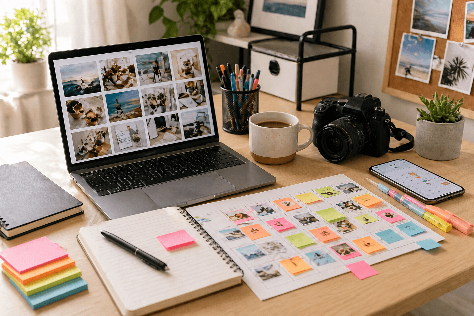 How to Create 30 Days of Social Media Content in One Hour