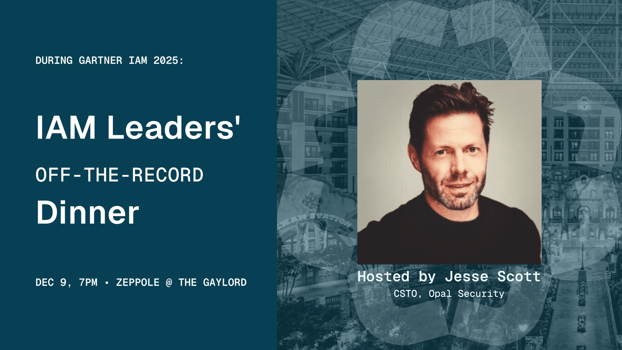 IAM Leaders' Off-the-Record Dinner