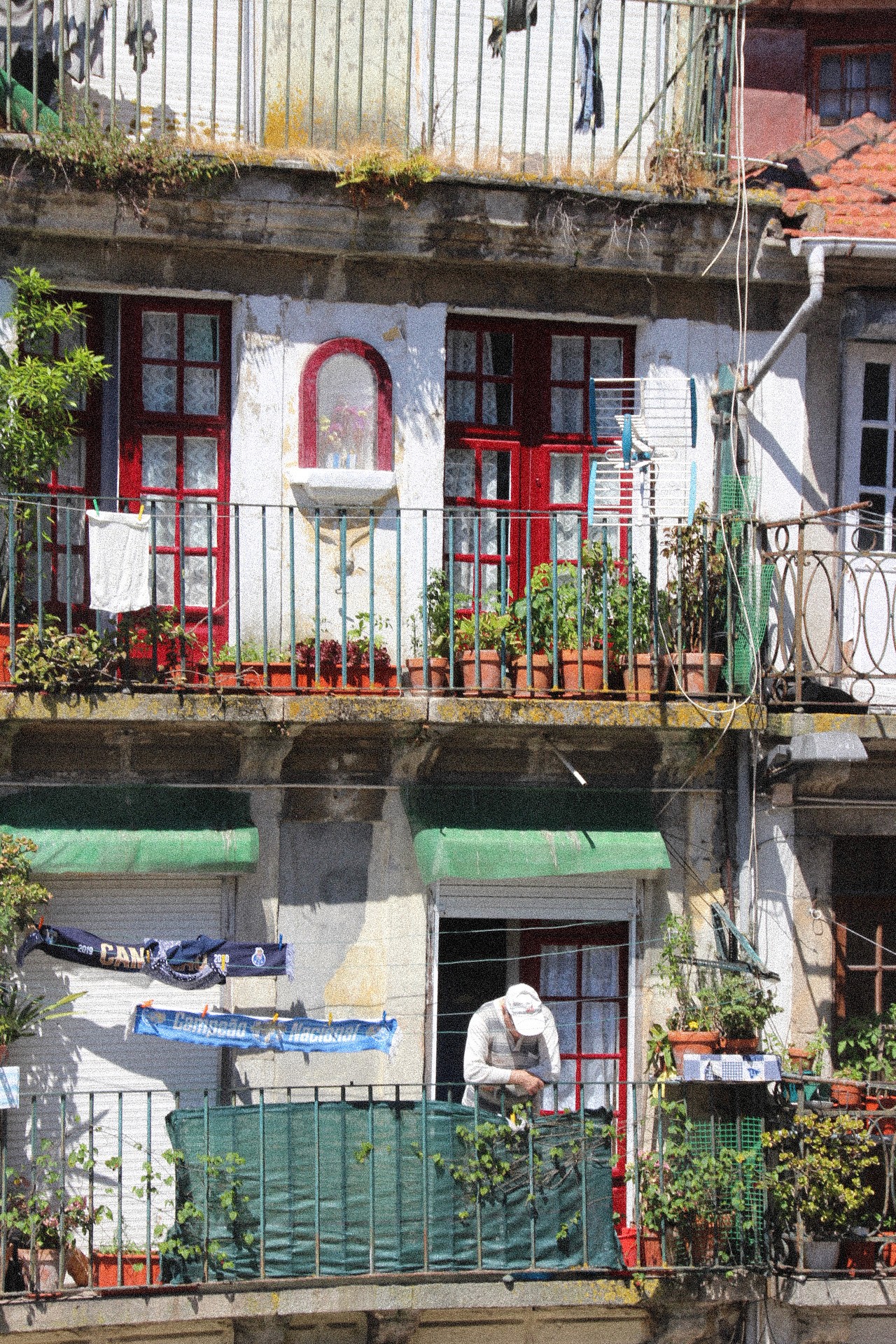 A studio space showcasing large window and contemporary design elements