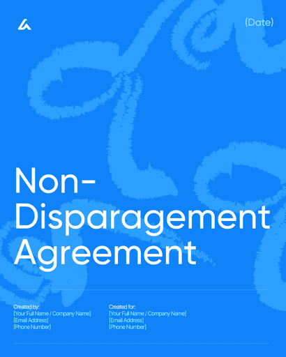Non-Disparagement Agreement