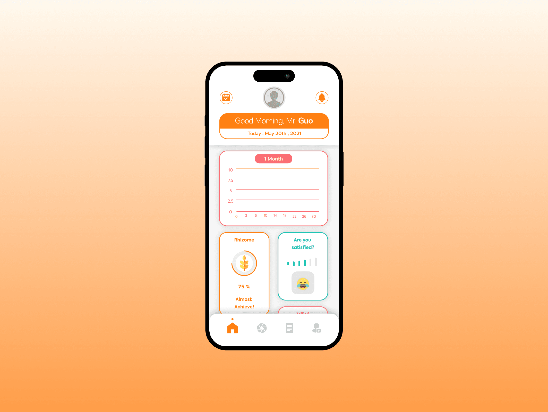 Diet Delight App_Home Page