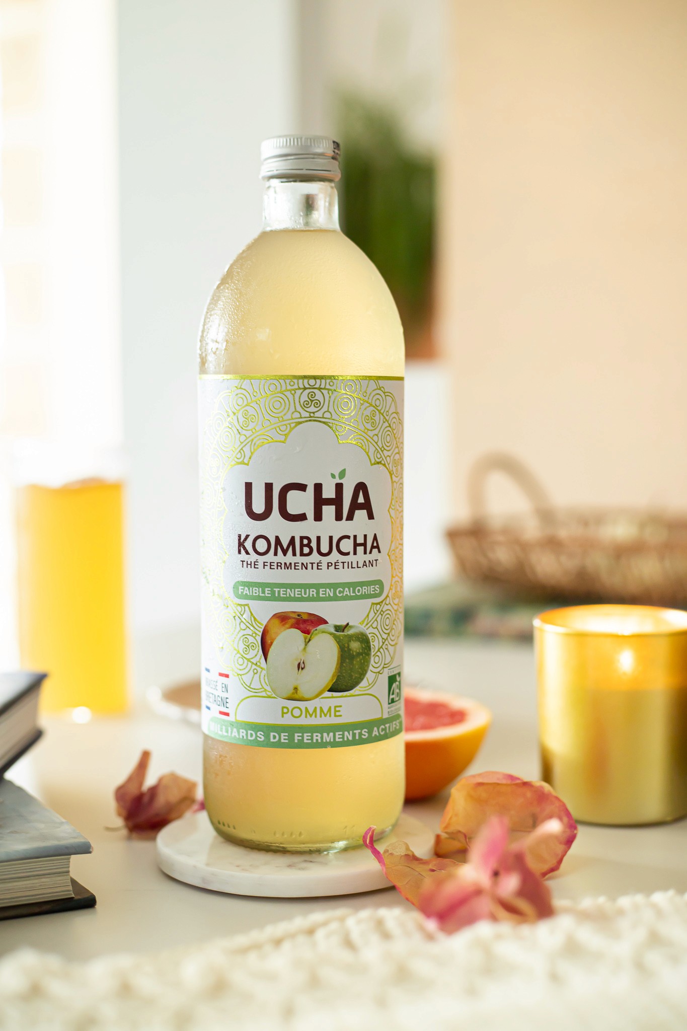 UCHA Kombucha Pomme
