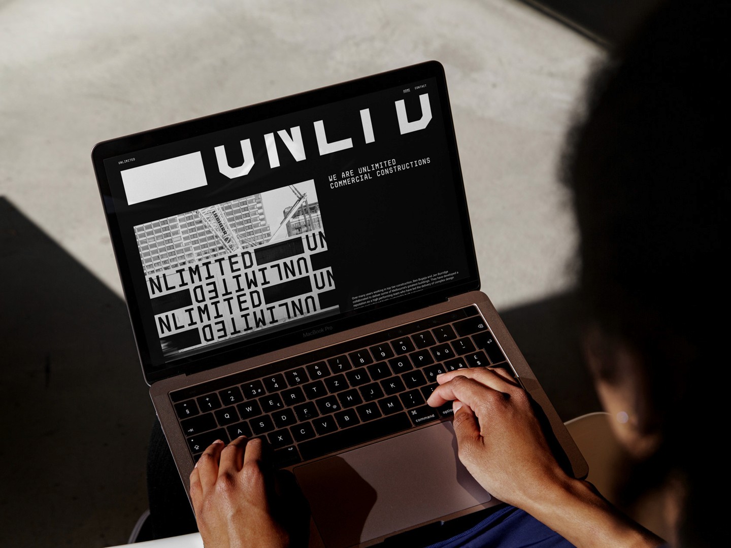 Unlimited Constructions Business Card