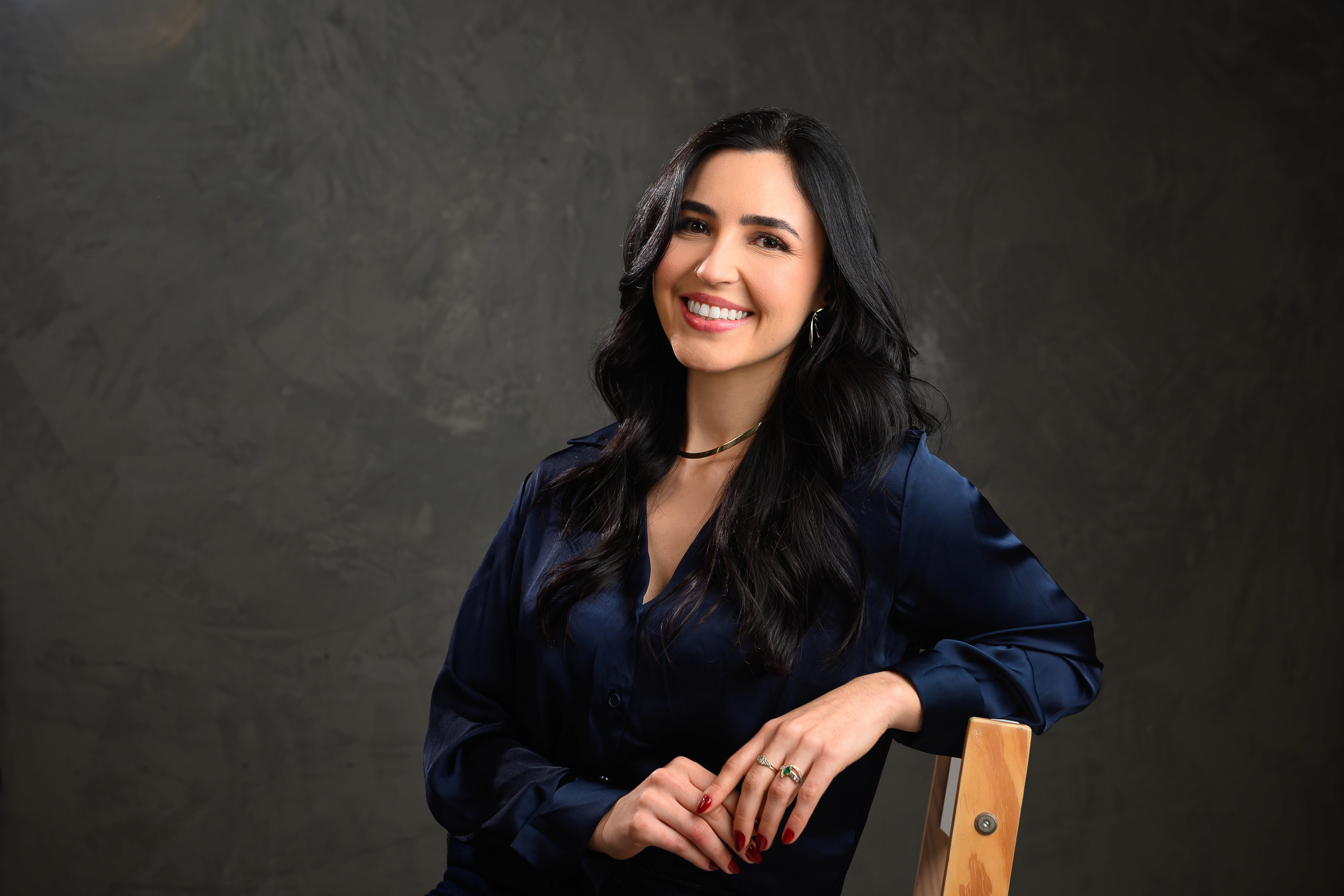 Dynamic picture of a cyclist riding downhill