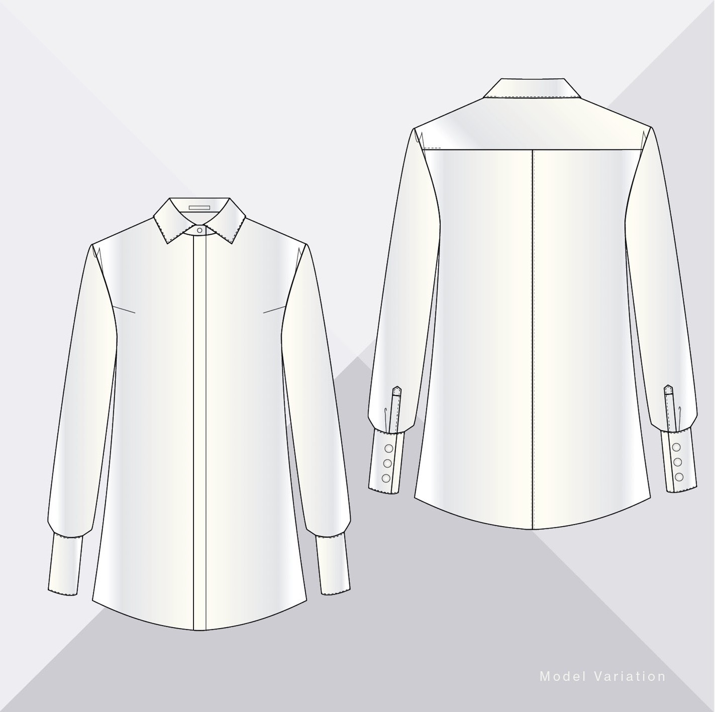 Basic Blouse Pattern Nested Block