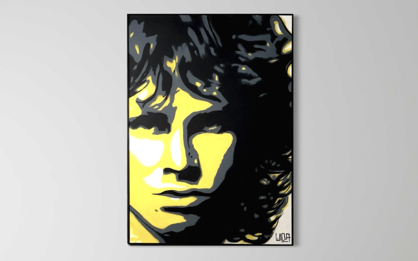 JIM MORRISON - Acryl on Canvas