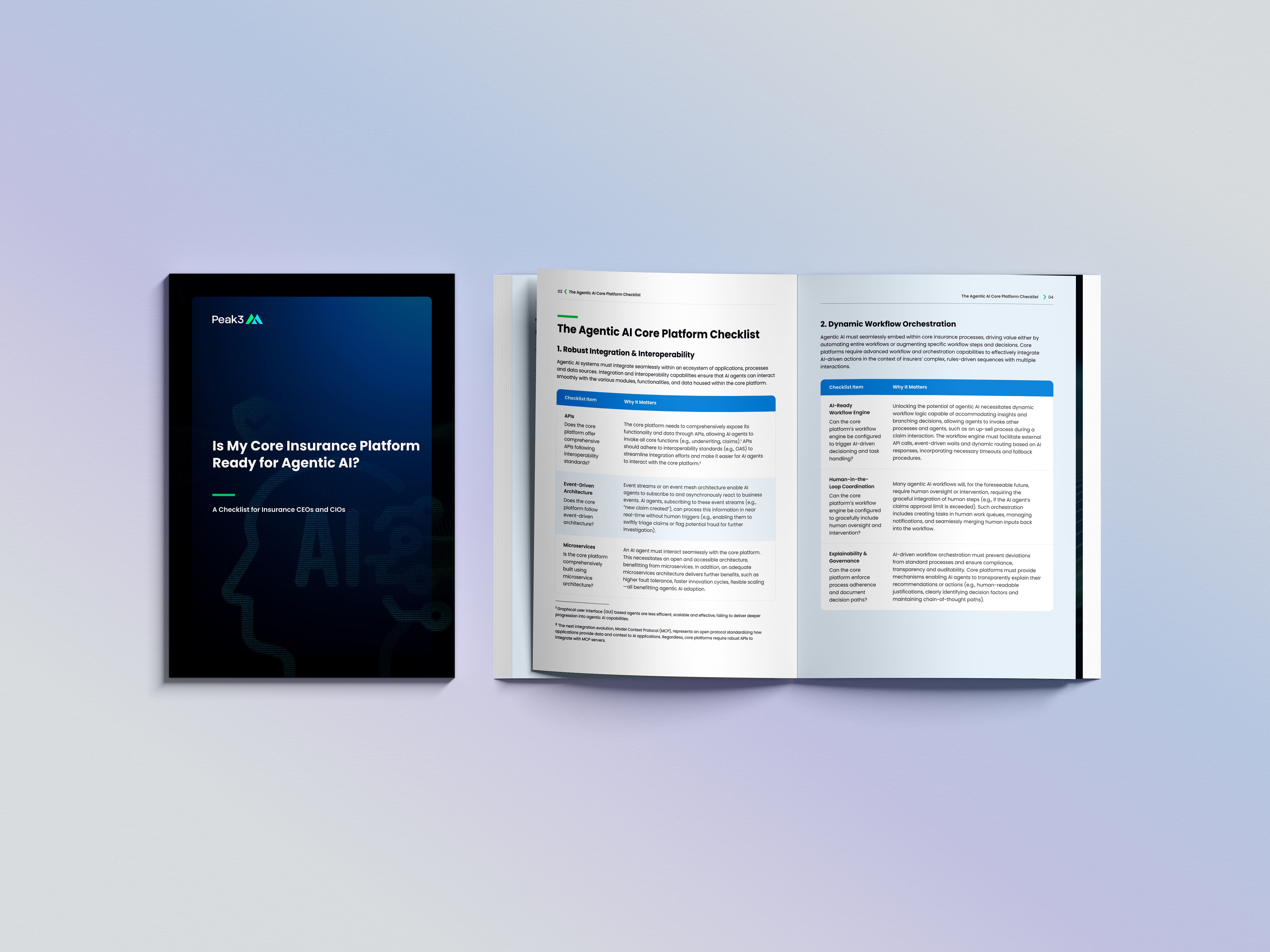 Whitepaper Agentic AI Readiness: A core Checklist for Insurance Leaders