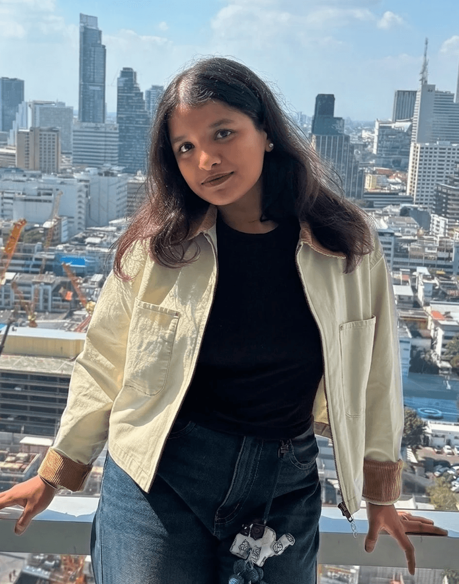 Portrait of portfolio creator – front view