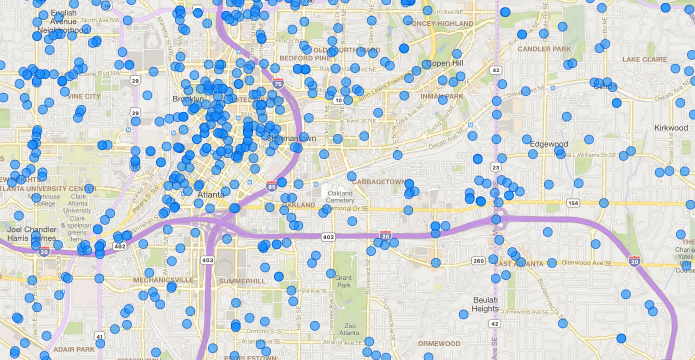 A mockup of Freelio's mobile app