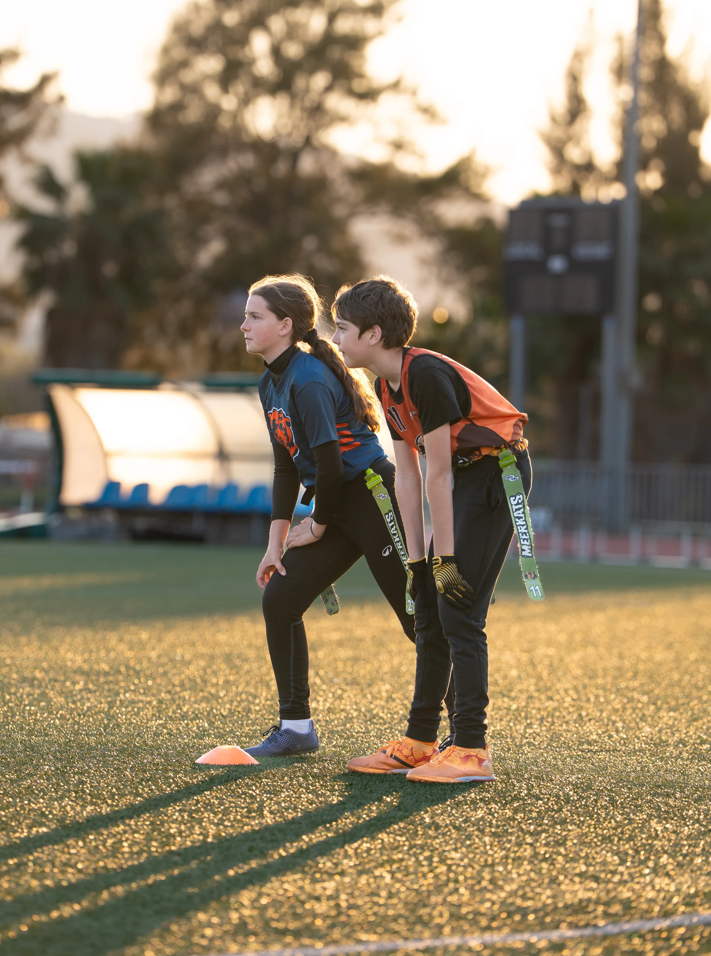 Cornellà Meerkats flag football fotografía 2026, fotografía deportes infantiles Barcelona, Nolan Pardo fotógrafo flag football