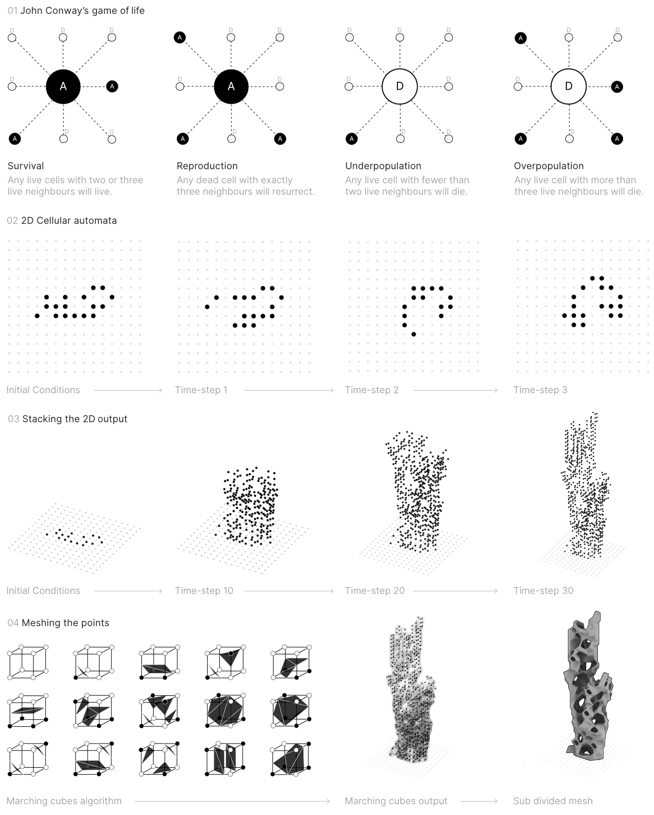 Diagrammatic sequence.