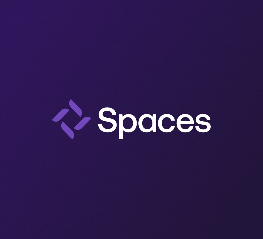 Spaces logo.