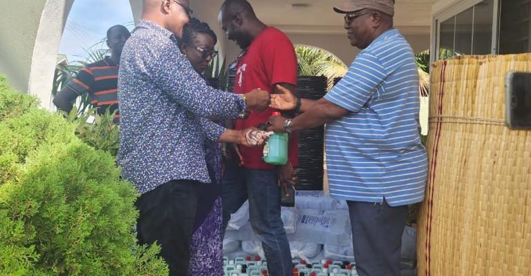 Rotarian Larry Jiagge rallies relief for volta