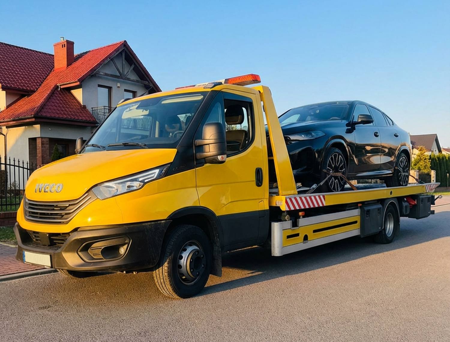 pomoc drogowa Grybów laweta transport samochodu DK28