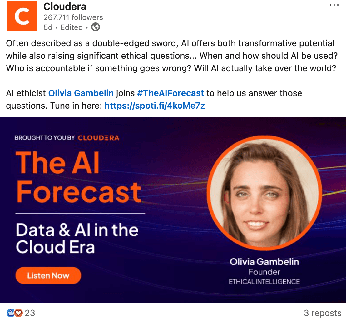Marketing Spotlight: Cloudera Marketing Strategy Social Media Strategy