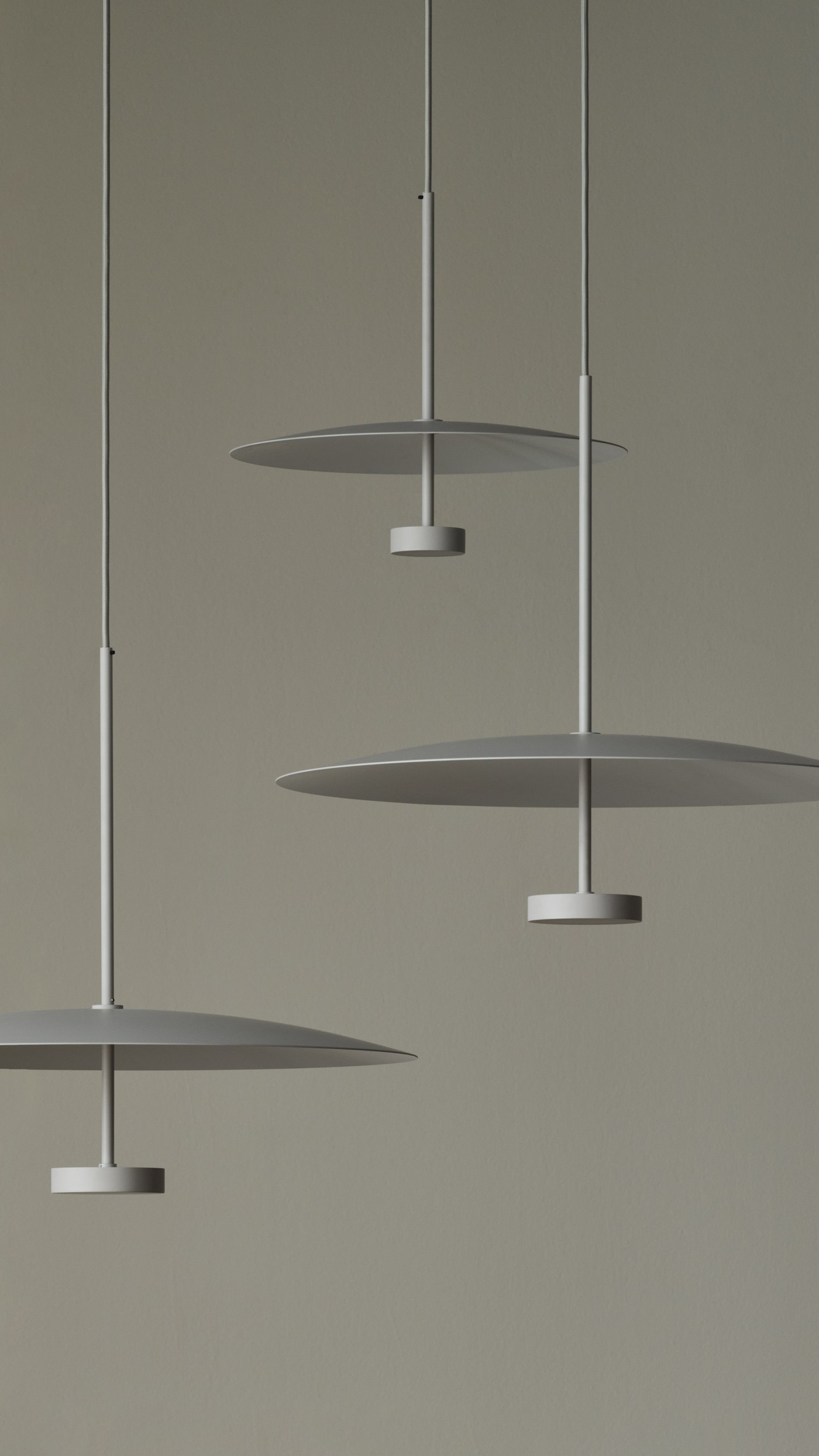 Reflection pendant lamps in different sizes designed by Asger Risborg Jakobsen for Bolia