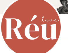 Live reu written text logo