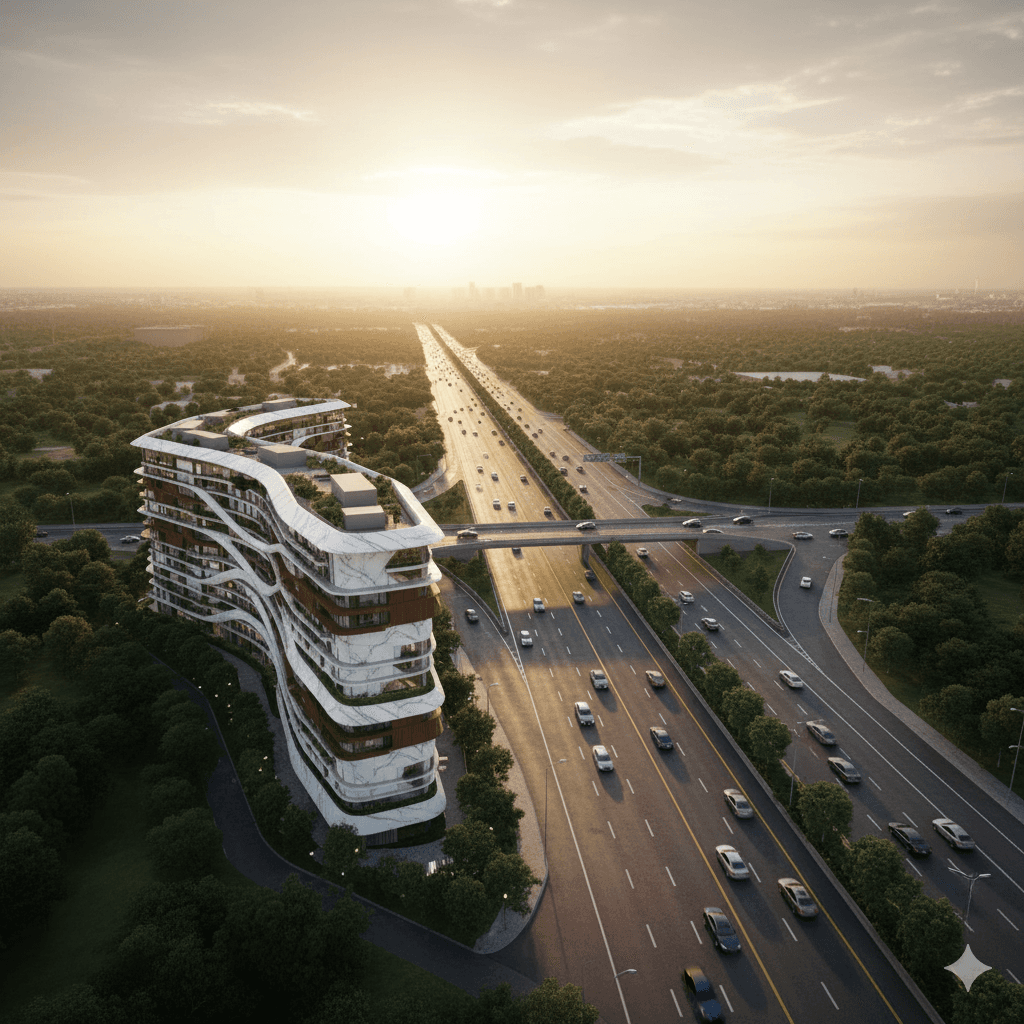 Prime location directly on the Dwarka Expressway for M3M Elie Saab, Sector 111 SCDA, Gurgaon