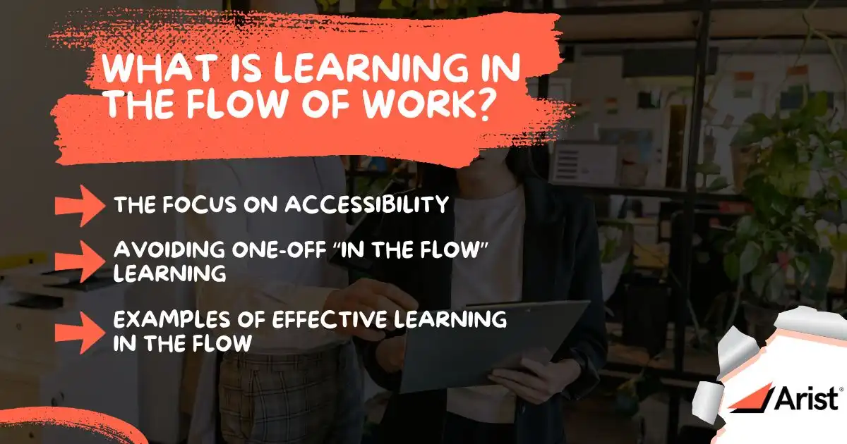 What Is Learning In The Flow Of Work?