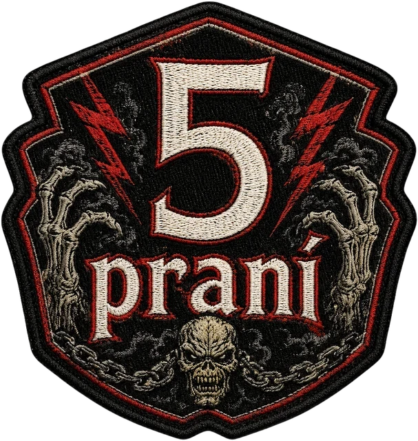 Nášivka 5 praní
