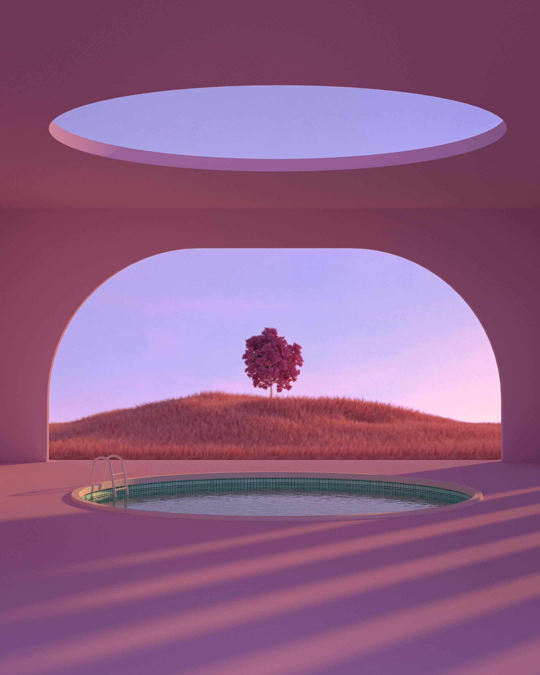 3d randering landscape