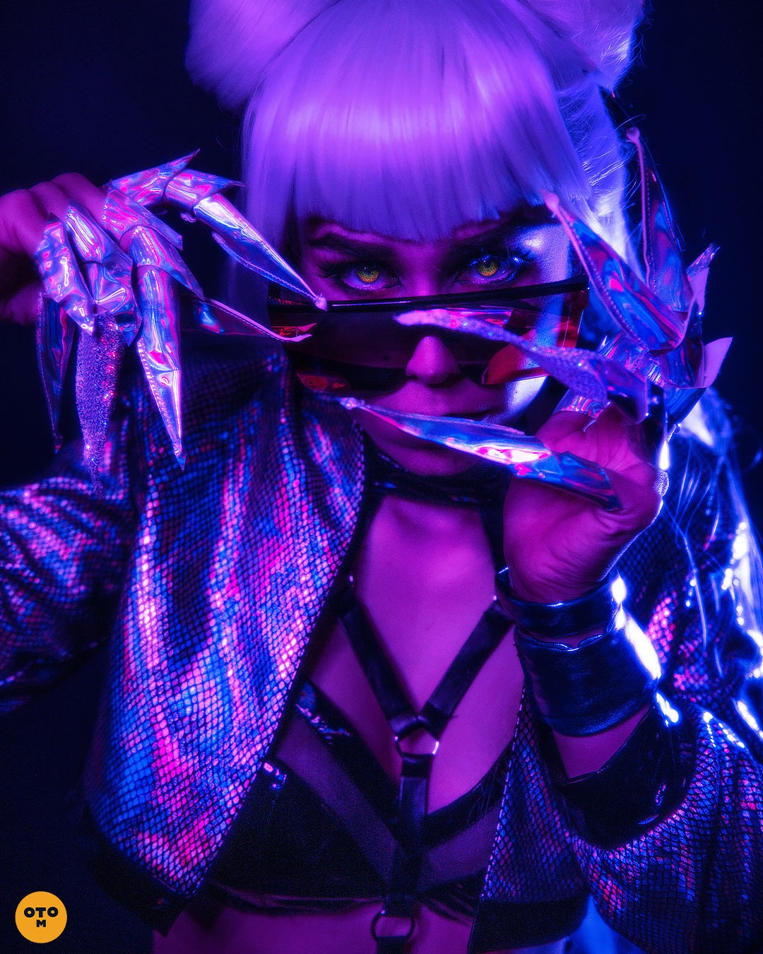 League of legends KDA cosplay, evelynn featuring cosplayer emi.tela. Photography by otrominuto.com