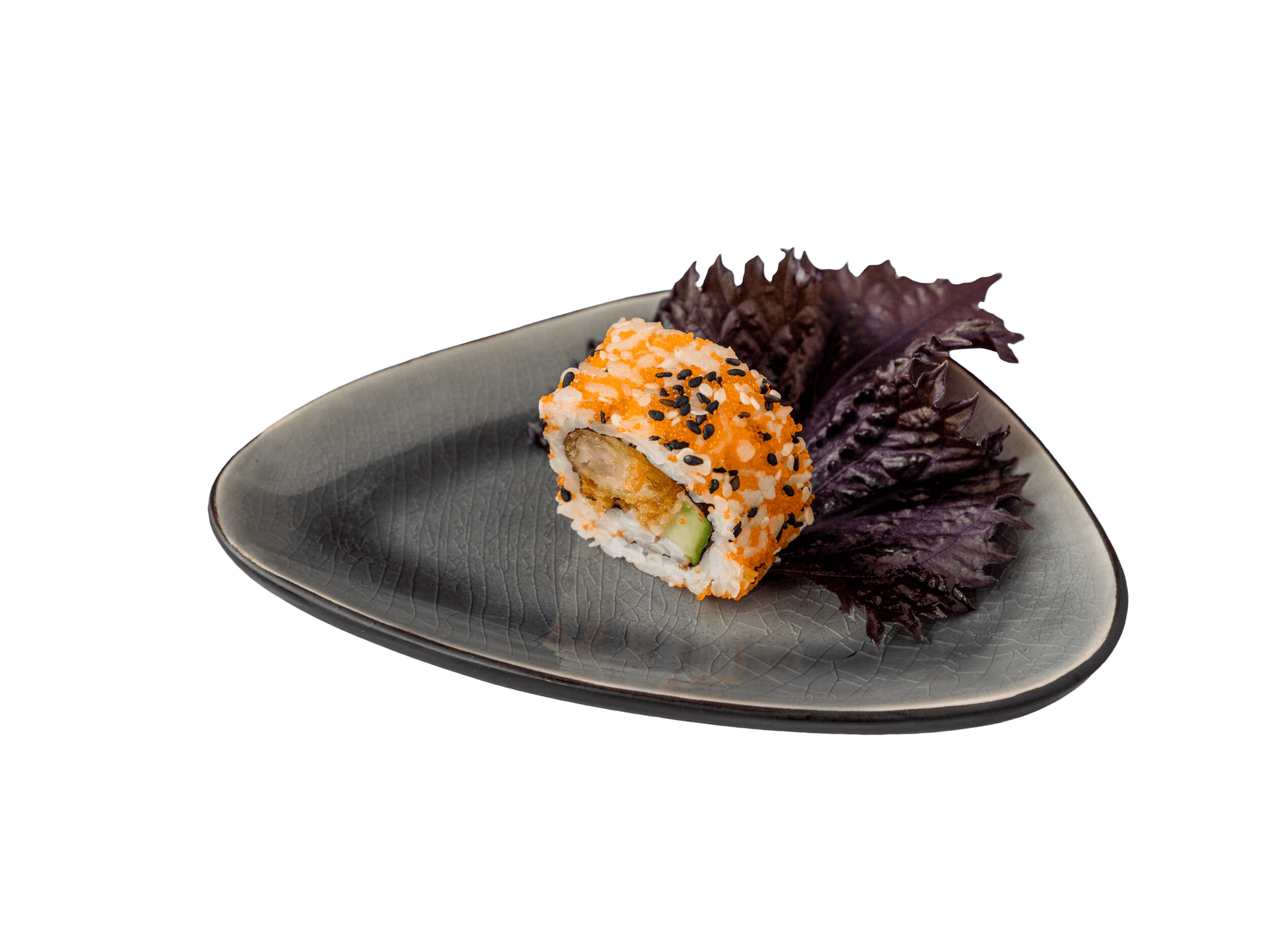 Ebi gefrituurde garnaal sushi – verse crispy ebi rol – Owashi Deventer