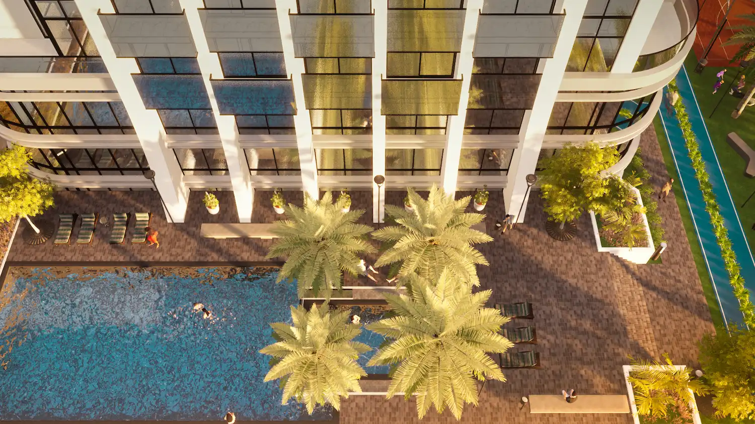 Cloud Tower by Tiger Group Pool Area