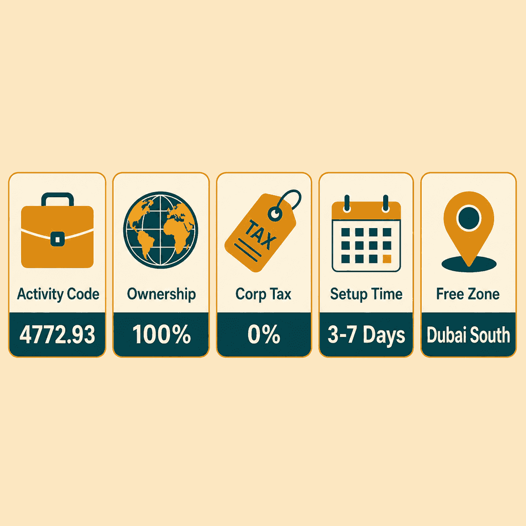 Infographic: Apply for a Agarwood & Incense Trading License in Dubai