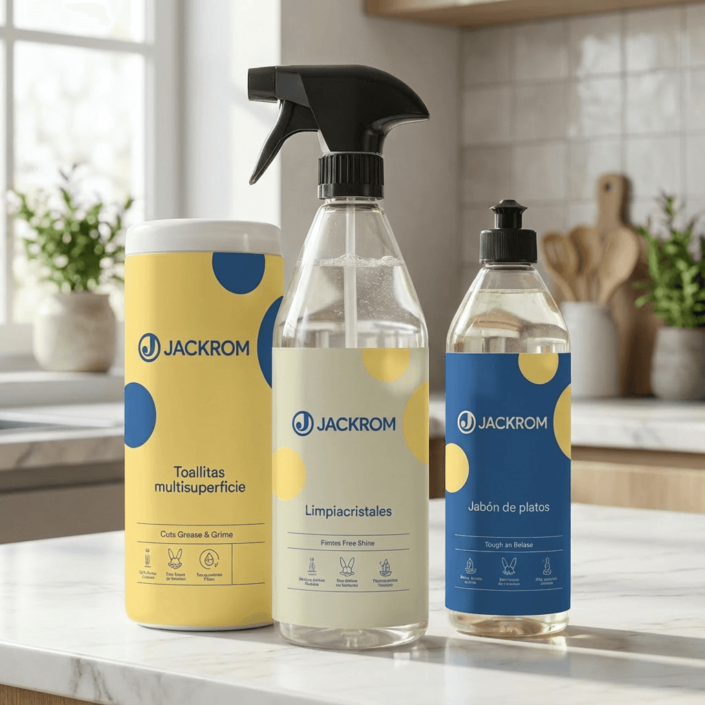 Packaging flexible para productos del hogar