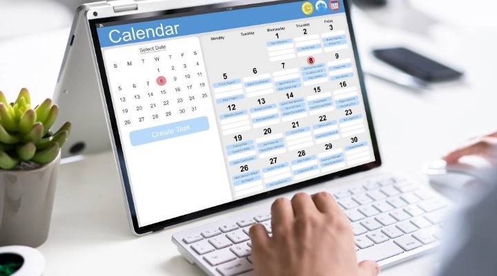 patient appointment scheduling using a calendar online