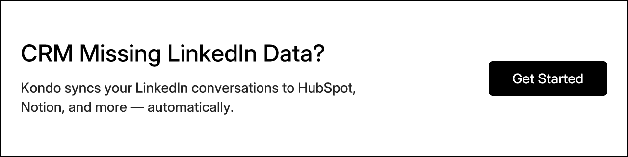CRM Missing LinkedIn Data?