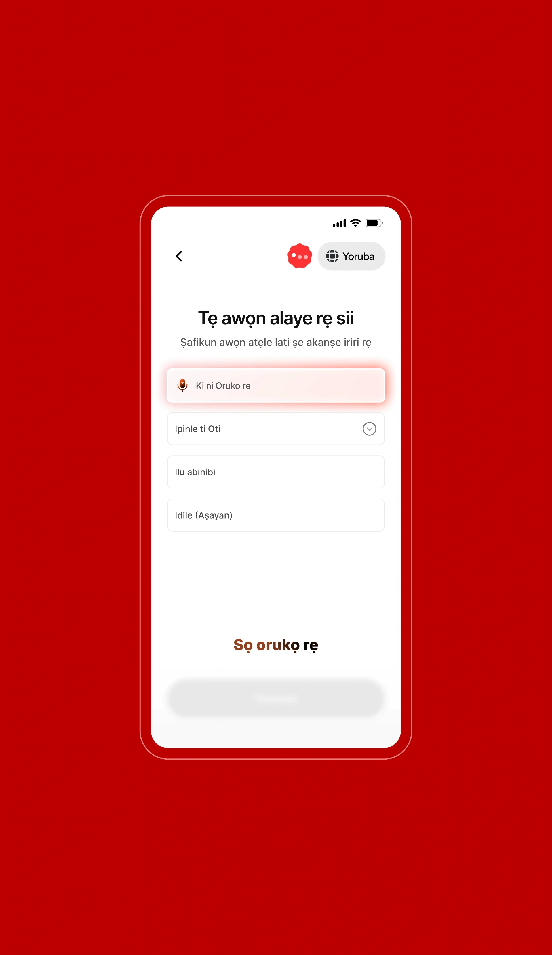 Akewi App by Victor Adedini
