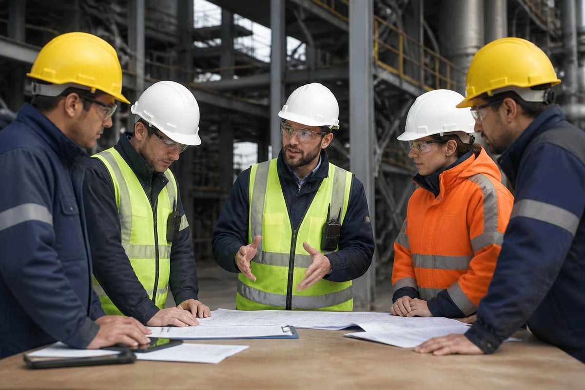 Multi-contractor workplace coordination