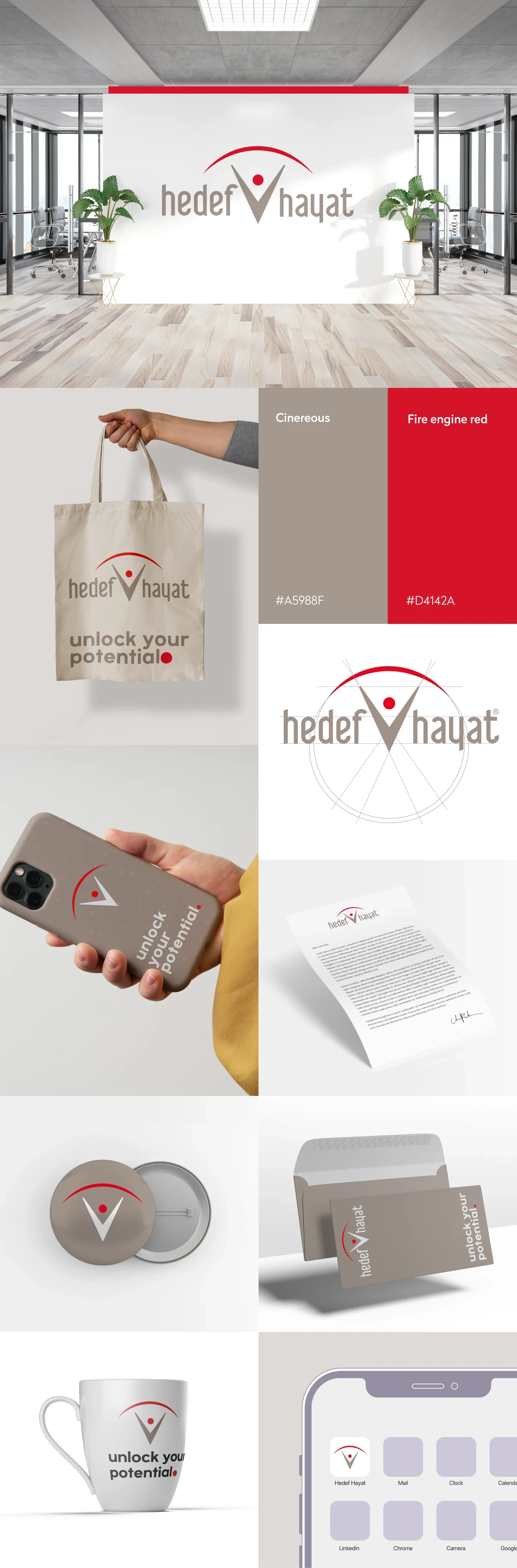 Hedef Hayat Logo Design