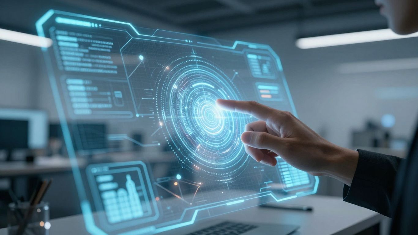 AI design interface with human interaction.