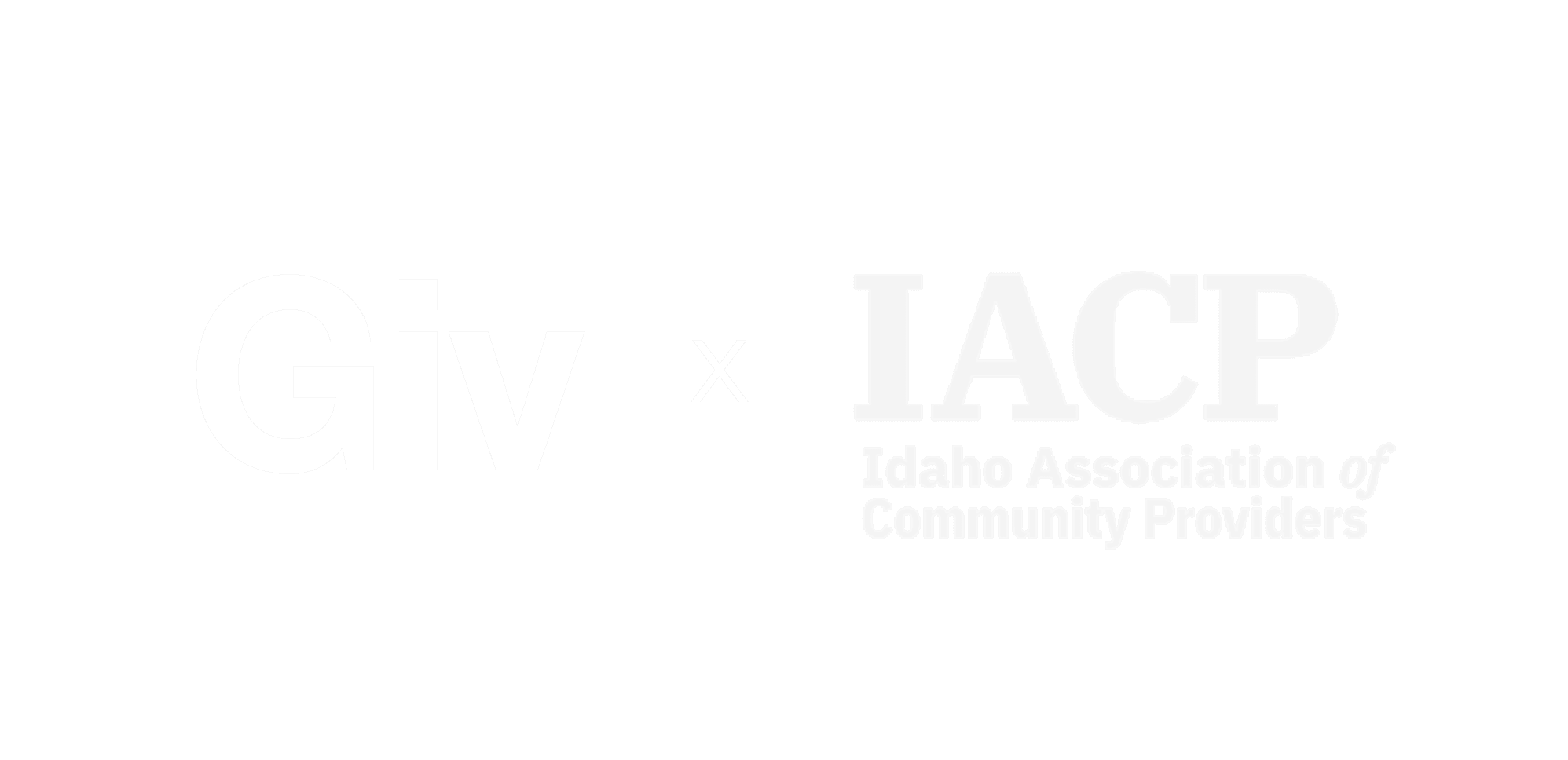 Giv and IACP logos together.