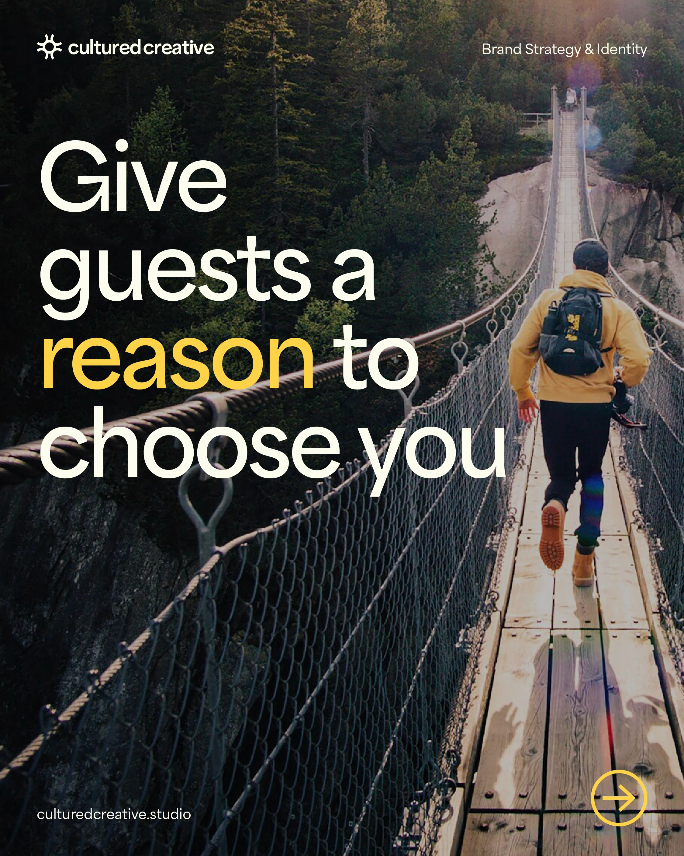 Give guests a reason to choose you