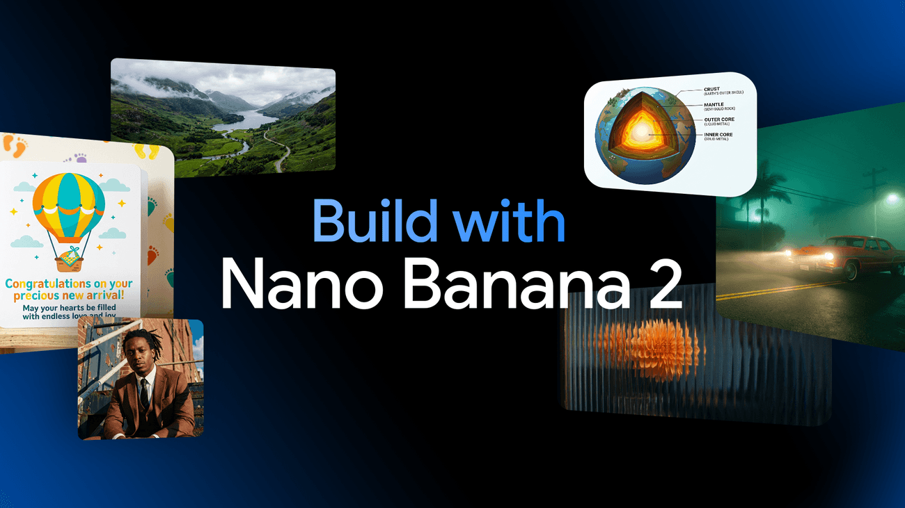 "Build with Nano Banana 2" text - Can Nano Banana Make Videos