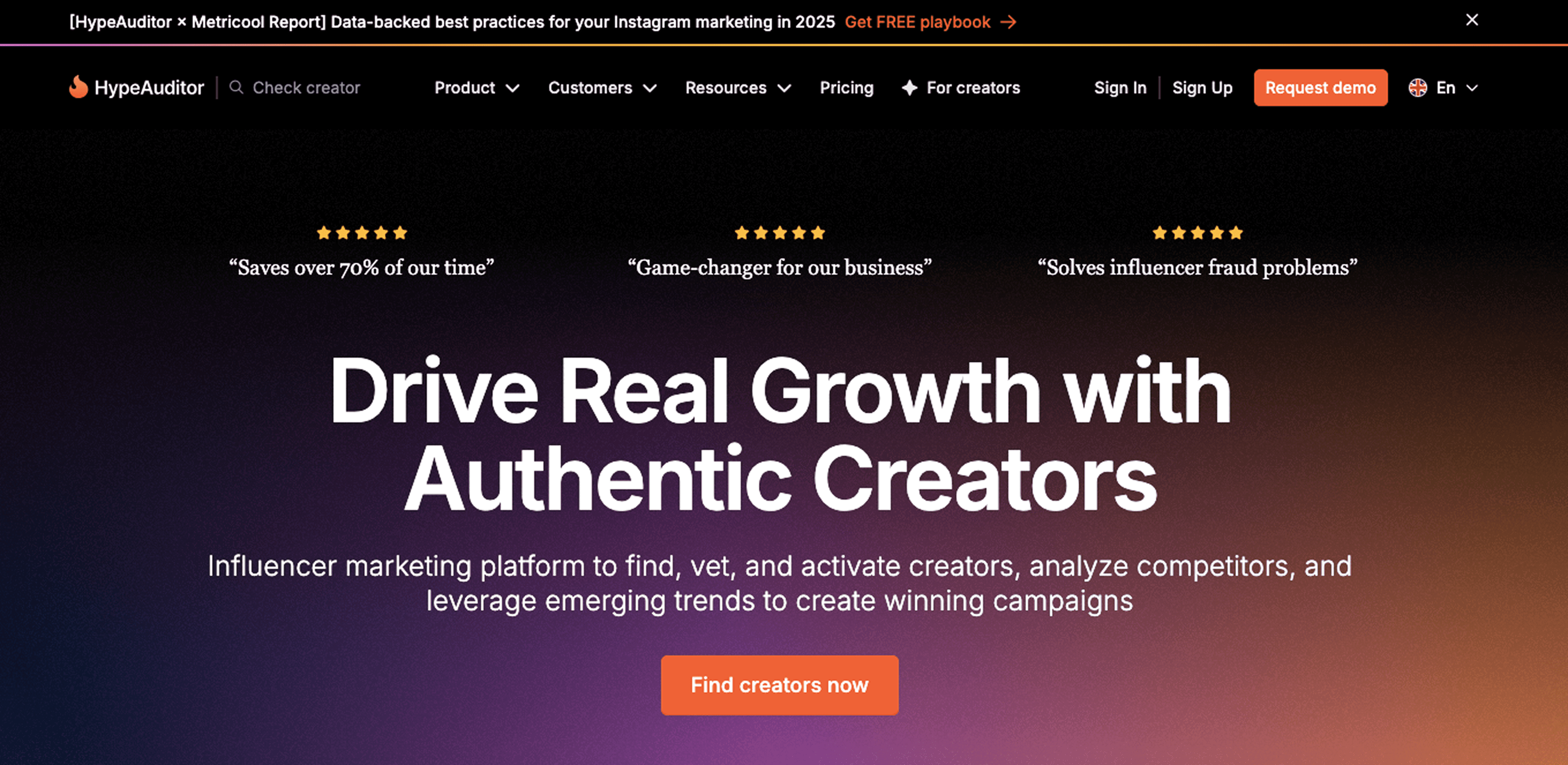 Hypeauditor influencer marketing platform